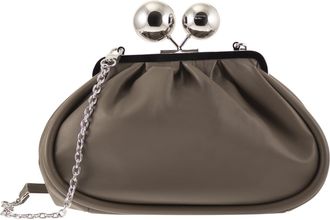 Max Mara Weekend Maxmara Milvanew middelgrote tas van schapenvacht