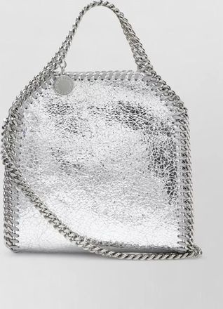 Stella McCartney falabella tiny metallic shoulder bag