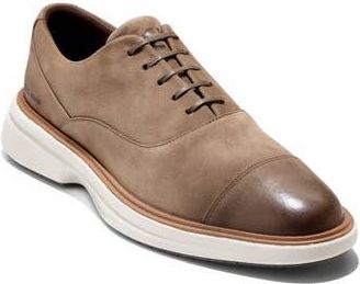 Cole Haan OriginalGrand Cityspectre Cap Toe Oxford in Morel Nbk at Nordstrom Rack, Size 10.5