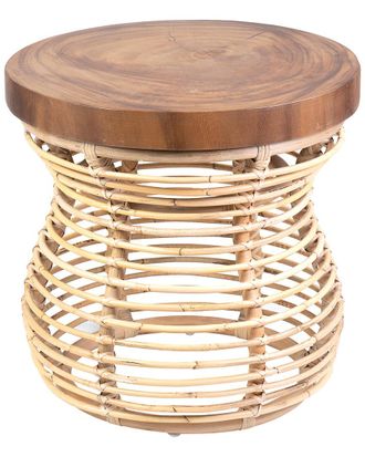 East at Main East At Main Hannah Rattan Side Table