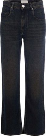 Isabel Marant Blue Bootcut Mid Rise Jean