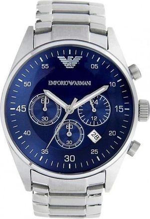 Emporio Armani Accessoires, Heren, Grijs, ONE Size, Sportivo Chronograph Horloge
