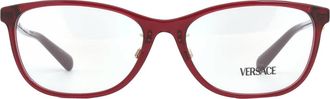 Versace Demo Cat Eye Ladies Eyeglasses VE3297D 388 55