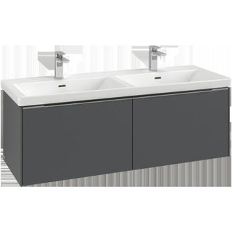 Villeroy & Boch Subway 3.0 Mueble Bajo Lavabo, 2 Extra&iacute;bles