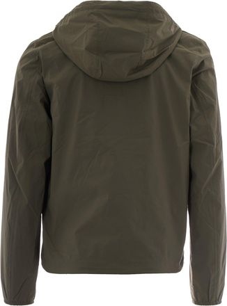 K-Way Mens Jacket Jack Stretch Green Lichen Exterior: Nylon