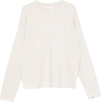 Extreme Cashmere Round-neck Truien - Dames - Ronde hals truien - Wit - ONE Size - Truien & Vesten