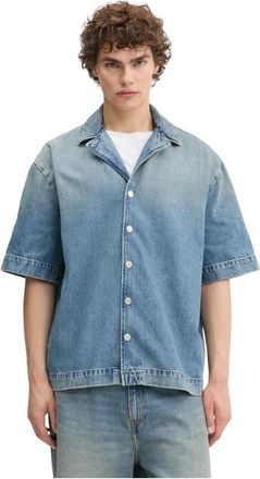 Won Hundred Desmond Denim Vacation Shirt - Heren - Spijkeroverhemden - Blauw - S - Denim - Overhemden