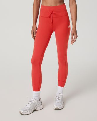 Vuori Clothing Daily Legging - Short | Crimson | Medium
