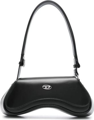 Diesel Shoulder Bag - Dames - Schoudertassen - Zwart - ONE Size - Leer - Tassen
