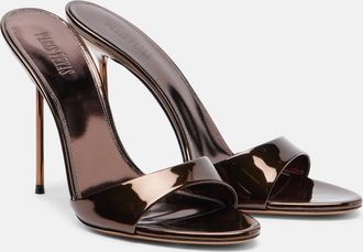 PARIS TEXAS Lidia 105 patent leather mules