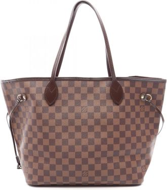Louis Vuitton Brown Ebene Damier Canvas Coated Canvas Leather Handbag Tote Bag (Pre-Owned)