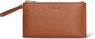 Michael Kors Jet Set Travel Large Clutch - Dames - Tassen - Bruin - Maat: ONE Size Leer