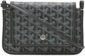 Goyard Pre-owned Canvas Shoulder Bag - Dames - Vintage Schoudertas - Zwart - ONE Size - Vintage
