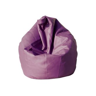 Talamo Italia Dmora Pouf &Eacute;l&eacute;gant, Couleur Violet, Dimensions 80 X 120 X 80 Cm
