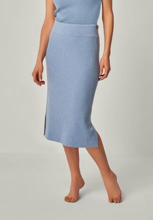 You Look Perfect SKIRT ERIKA - Gerippter Merino Strickrock