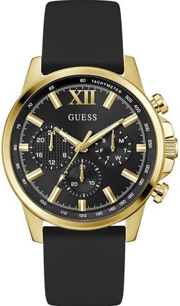 Guess Walker Mens Black Watch GW0913G2 Silicone - One Size