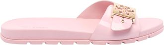 Tory Burch Pink Buckle Slide Sandals