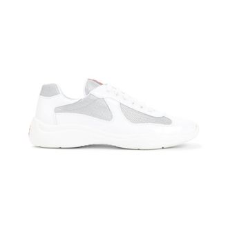 Prada Grey Logo Sneakers