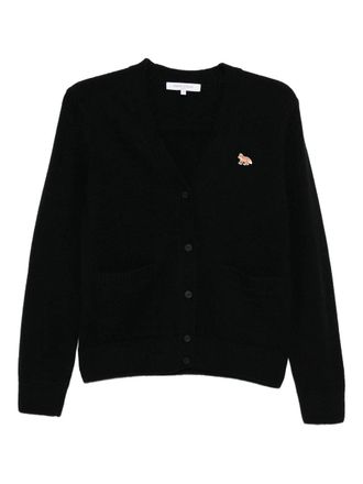 Maison Kitsun&eacute; Baby Fox Merino Regular Cardigan