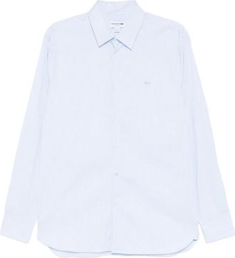 Lacoste Camicia a righe - Blu