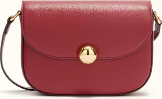 Furla Moonlight Crossbody S Ciliegia D Red Night Calf Leather Woman