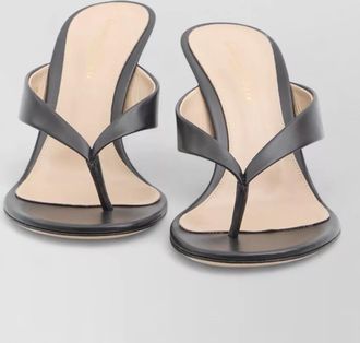 Gianvito Rossi leather thong sandals