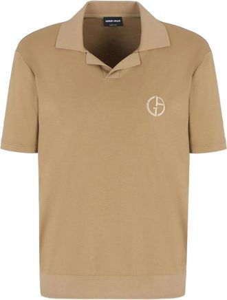 Giorgio Armani T-shirt con logo - Toni neutri