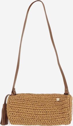 Filippo Catarzi Viscose And Straw Blend Bag