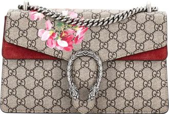 Gucci Dionysus kleine schoudertas met GG gecoact canvas en print - Bruin