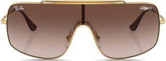 Ray-Ban Wings III square-frame sunglasses - unisex - Metal - 40 - Gold