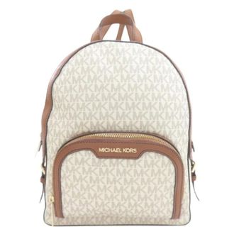 Michael Kors Pre-owned Backpacks, female, White, Size: ONE SIZE Pre-owned Backpack