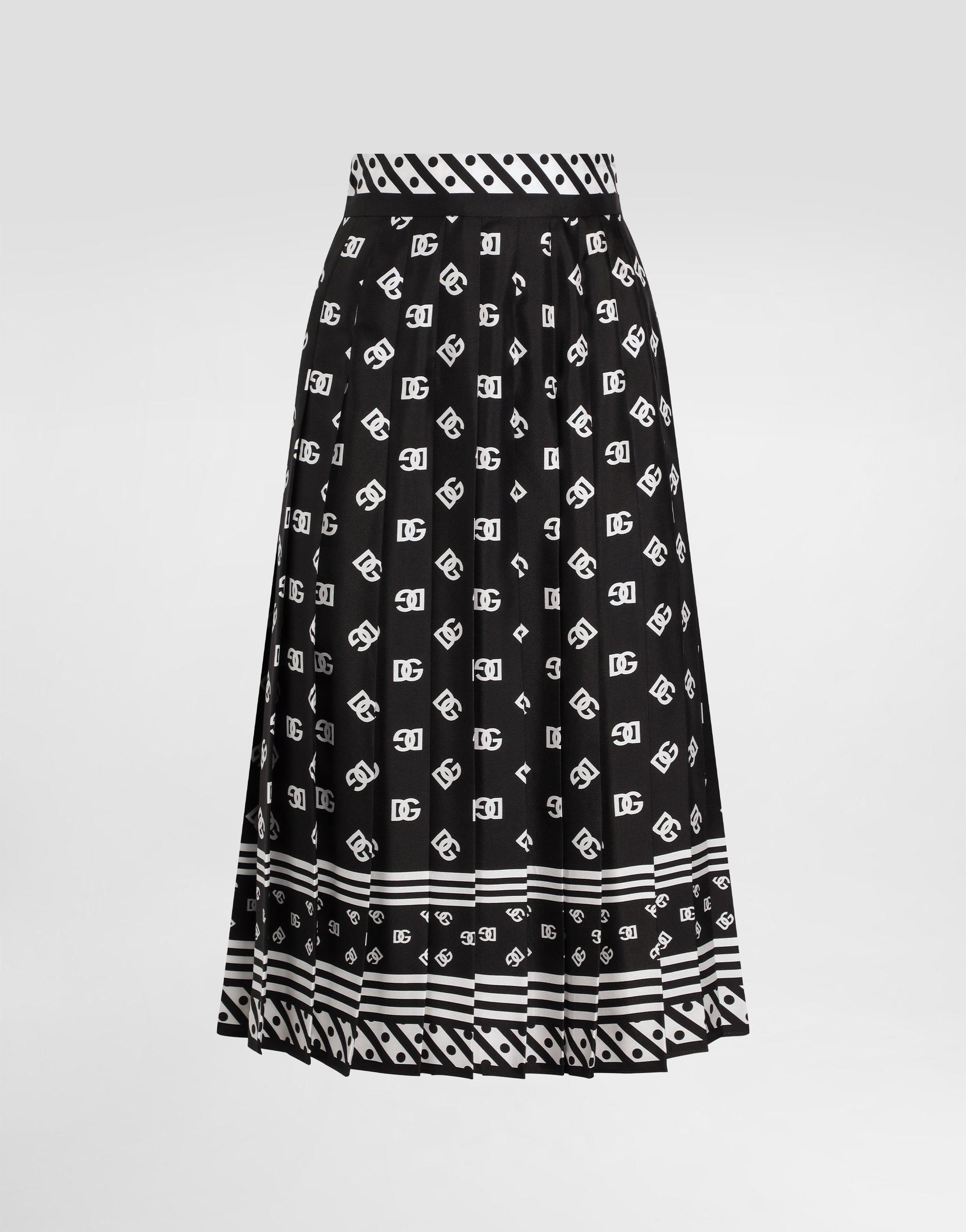 Dolce & Gabbana Majolica-print pleated skirt - women