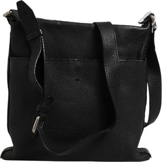Fendi Selleria Leather Messenger Crossbody Womens Bag (Pre-Owned)