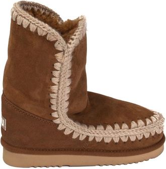 Mou Eskimo 24 Boot - Dames - Winterlaarzen - Bruin - 37 EU - Wol - Schoenen