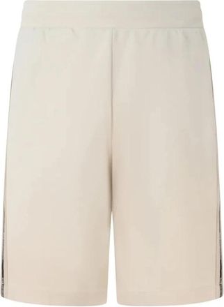 Emporio Armani Logo Patch Shorts - Heren - Korte Broeken - Grijs - XS - Katoen - Korte Broeken