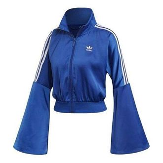 adidas (WMNS) adidas Satin Track Jacket Royal Blue ED4772