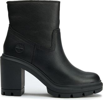 Timberland Womens Allington Heights Zip Boots - Tan Leather - Size UK 5