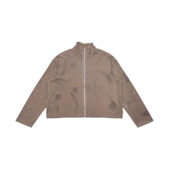 Our Legacy Shrunken Fullzip - - Knitwear - Uomo - Beige - L
