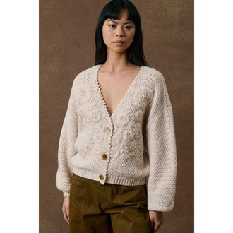 Louise Misha Geborduurd vest met V-hals, LOMINA