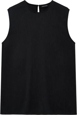 Anine Bing Tops, Dames, Zwart, S, Nylon, Malia Top