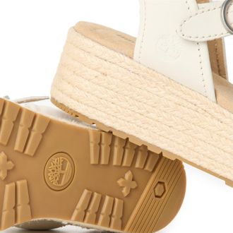 Timberland Womens Santorini Sun Backstrap Open Toe Sandals in Natural Grain - Beige - Size UK 3.5