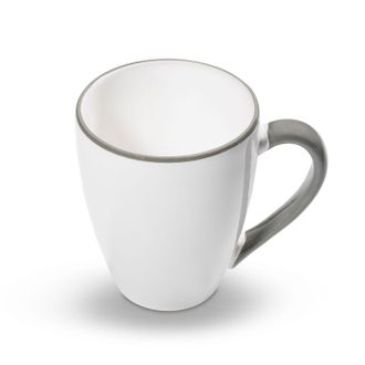 Gmundner Keramik Gmundner Keramik - Gmundner Cer&aacute;mica Borde Gris, Taza De Desayuno Max 0,3 Litros