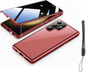 OEM Funda Magn&eacute;tica De Cristal Templado Con Privacidad Para Las Series Samsung Galaxy S25/s24/s23/s22/s21, Que Proporciona Protecci&oacute;n De Privacidad De 360