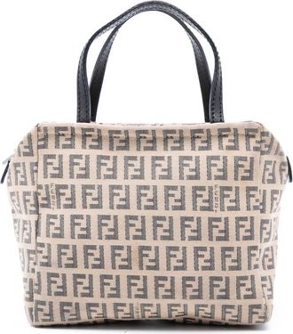 Fendi Pre-owned Fendi Mini Zucchino Canvas Handbag Ladies 2111 8BN105 JQ4 048