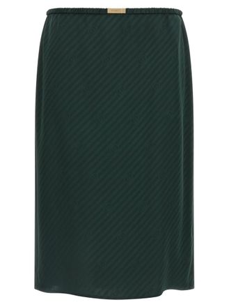 Gucci Green Silk skirt
