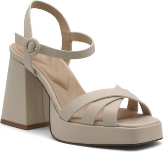Charles by Charles David Barnaby Ankle Strap Sandal in Ivory-Le at Nordstrom Rack, Size 9.5