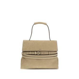 Moschino Beige Calf Leather Bos Taurus Womens Handbag