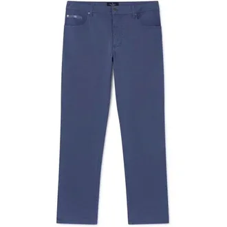 Hackett Trinity Pantalon - Heren - Broeken - Blauw - Maat: W33