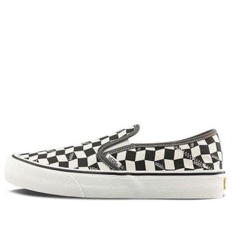 Vans Slip-On Vr3 Sf Low Tops Casual Skateboarding Shoes Unisex Black White VN0A4BX81KP