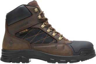 Wolverine Mens Hellcat Toe Construction Boot In Charcoal Grey